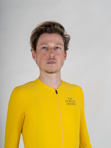The Service Course Long Sleeve Training Jersey Mens - Calendula