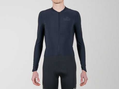 The Service Course Long Sleeve Training Jersey Mens - Jet Black