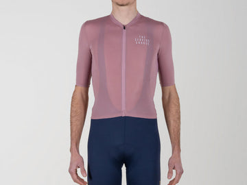 The Service Course Short Sleeve Lightweight Jersey Mens - Wishful Mauve