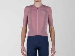 The Service Course Short Sleeve Lightweight Jersey Mens - Wishful Mauve