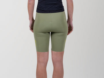 The Service Course Lightweight Bibshort Women - Oil Green