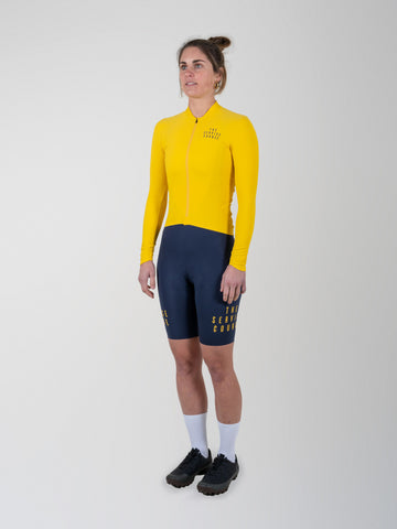 The Service Course Long Sleeve Training Jersey Women - Calendula