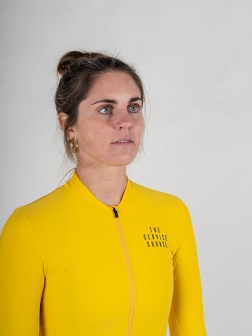 The Service Course Long Sleeve Training Jersey Women - Calendula