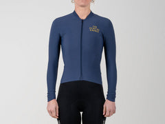 The Service Course Long Sleeve Training Jersey Women - Blue Night