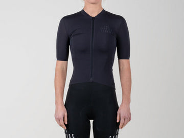 The Service Course Short Sleeve Lightweight Race Jersey Women - Jet Black