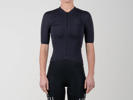 The Service Course Short Sleeve Lightweight Race Jersey Women - Jet Black