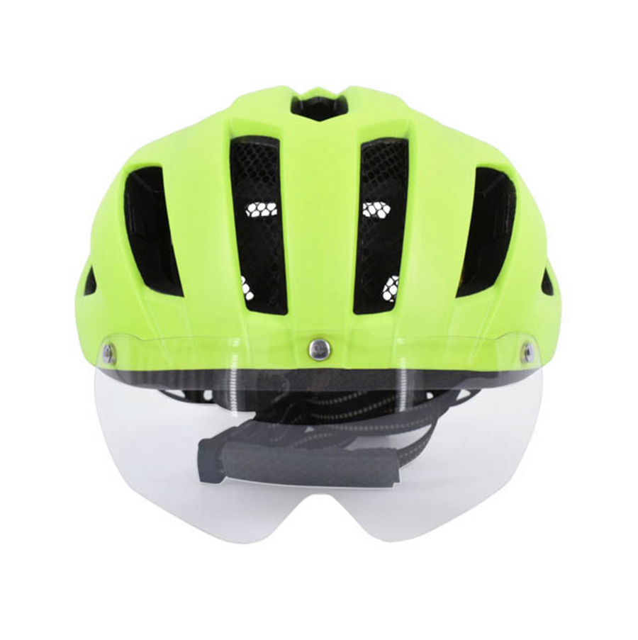 Safety Labs Expedo Helmet - Matt Neon Yellow - SpinWarriors