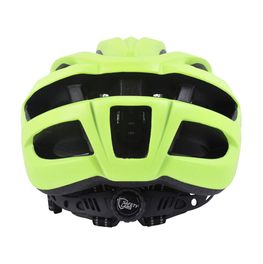 Safety Labs Expedo Helmet - Matt Neon Yellow - SpinWarriors