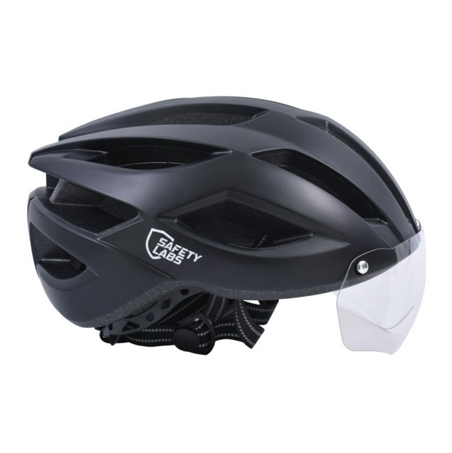 Safety Labs Expedo Helmet - Matt Black - SpinWarriors