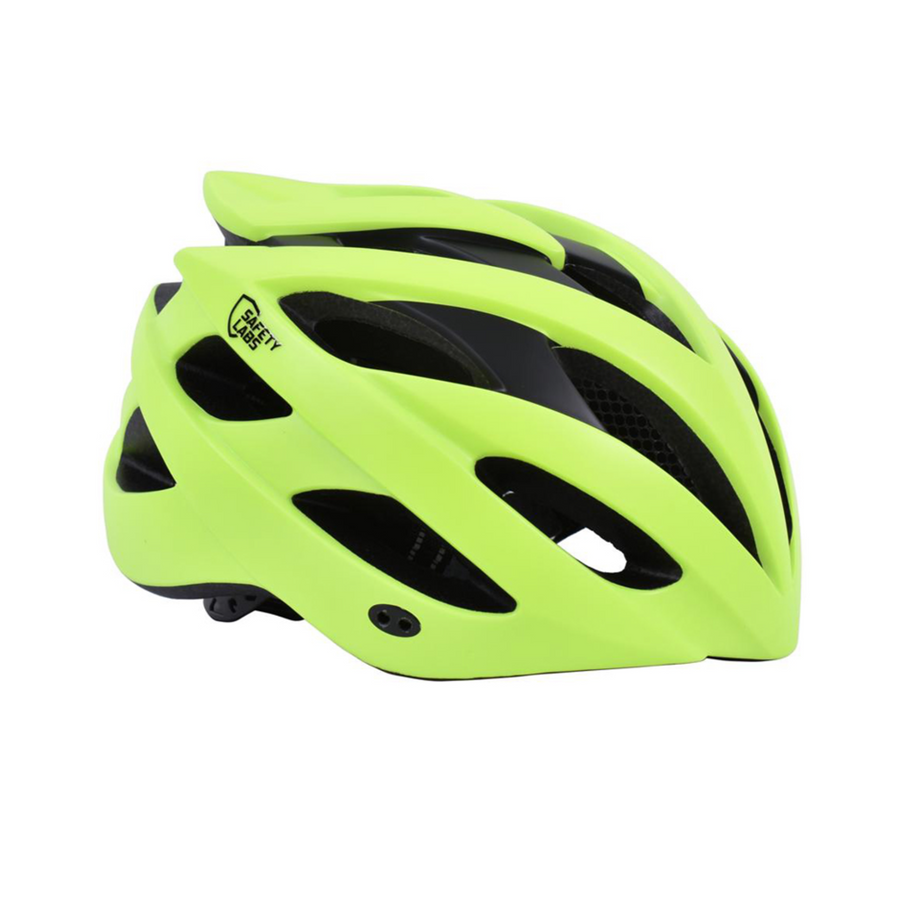 Safety Labs Avex Helmet - Matt Neon Yellow - SpinWarriors
