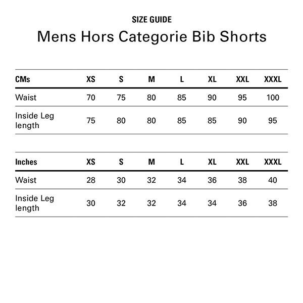 Le Col Hors Categorie Bibshort - Black/Gold - SpinWarriors
