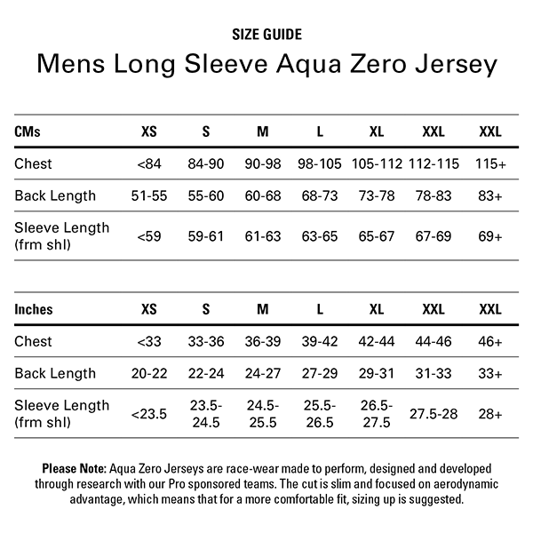 Le Col Pro Aqua Zero Long Sleeve Jersey - Navy - SpinWarriors