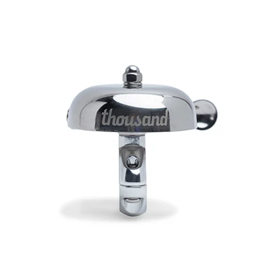 Thousand Pennant Bicycle Bell - Stainless Steel - SpinWarriors