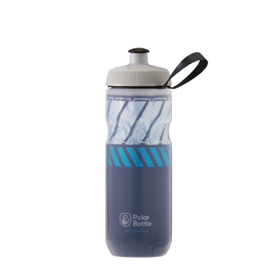 Polar Bottle Sport Insulated - Tempo Navy/Sky Blue - SpinWarriors