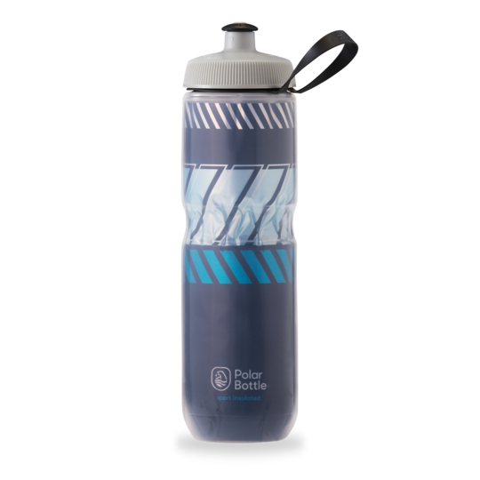 Polar Bottle Sport Insulated - Tempo Navy/Sky Blue - SpinWarriors