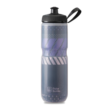 Polar Bottle Sport Insulated - Tempo Charcoal/Pink - SpinWarriors