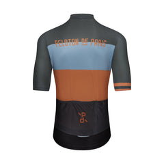 Peloton de Paris Sprinteur Jersey - Popsicle Khaki - SpinWarriors