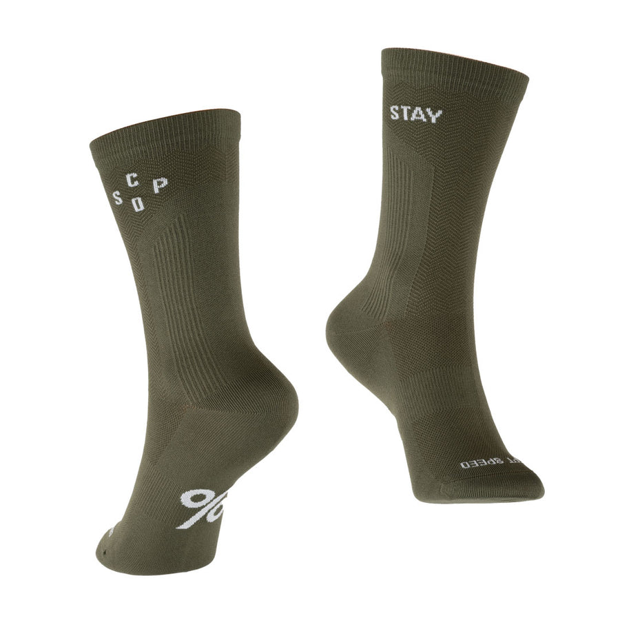 Concept Speed (CSPD) Stay True Socks - Olive