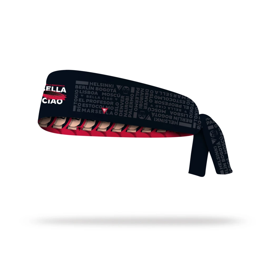 Lithe Bella Ciao Tie Headband [Reversible] - SpinWarriors