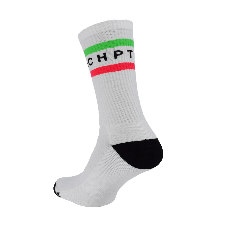 CHPT3 Tube Socks - Retro Fluro - SpinWarriors