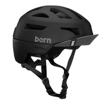 Helm Sepeda Bern Union - Matte Black - SpinWarriors