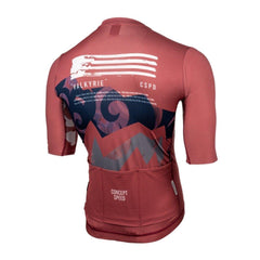 Concept Speed (CSPD) Warrior2 Jersey - Valkyrie Marsala - SpinWarriors