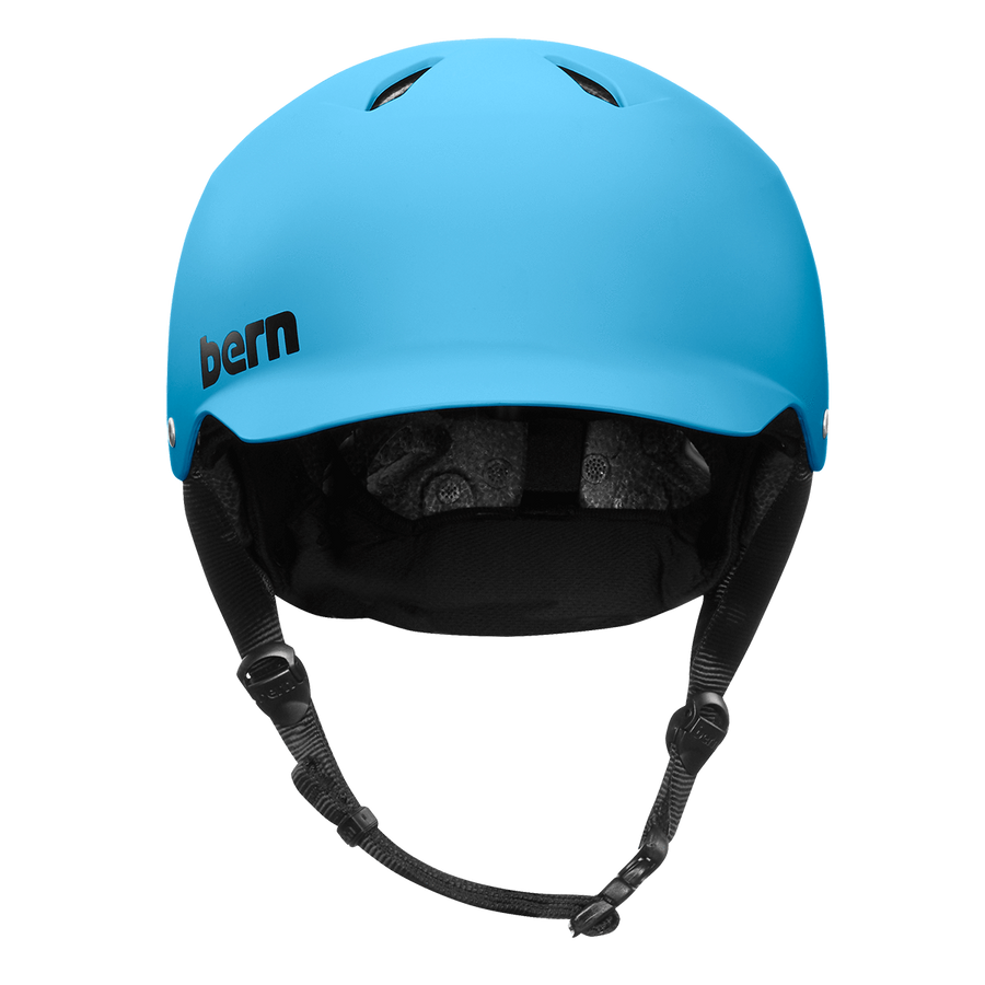Helm Sepeda Perkotaan Bern Watts - Matte Cyan Blue - SpinWarriors