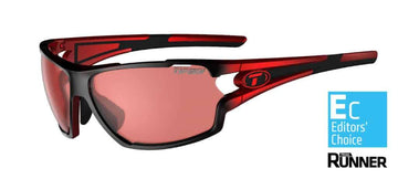 Tifosi Amok Race Red Sunglasses - High Speed Red Fototec Lens - SpinWarriors