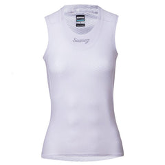Suarez Sleeveless Women Baselayer - Assure White