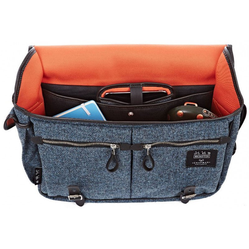 Brompton Game Bag - Storm Grey Tweed – SpinWarriors