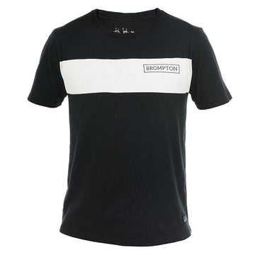 Brompton Logo Collection T-Shirt - Black - SpinWarriors
