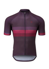 Chapeau! Club Stripe Men Jersey - Aubergine - SpinWarriors