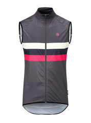 Chapeau! Club Stripe Gilet - Flint Grey - SpinWarriors