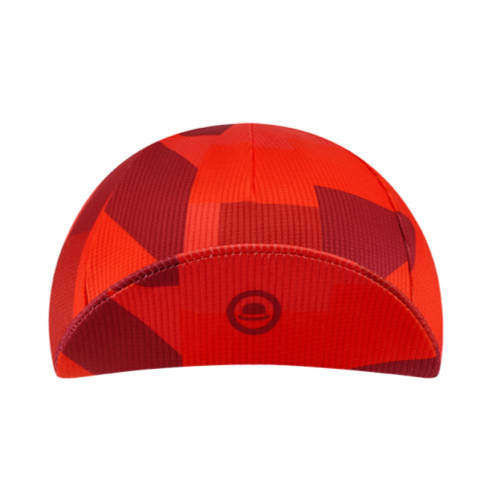 Chapeau! Club Pattern Lightweight Cap - Devon Red - SpinWarriors