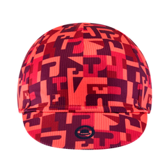 Chapeau! Club Pattern Lightweight Cap - Hot Coral - SpinWarriors