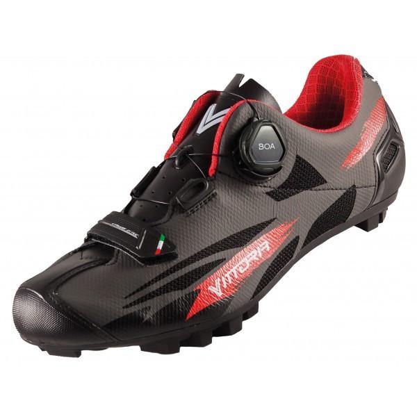 Vittoria Captor Boa MTB Shoes - Black/Red - SpinWarriors