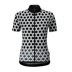 Chapeau! Madeleine Geo Polka Woman Jersey - Black - SpinWarriors