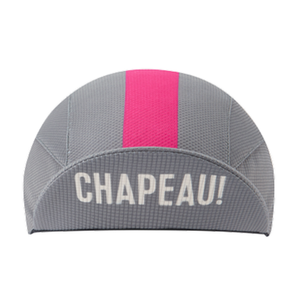 Chapeau! Lightweight Central Stripe Cap - Flint Grey - SpinWarriors