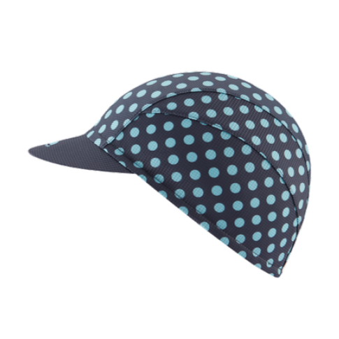 Chapeau! Lightweight Polka Dot Cap - Deep Ocean - SpinWarriors