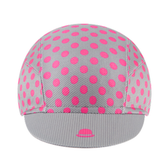 Chapeau! Lightweight Polka Dot Cap - Flint Grey - SpinWarriors