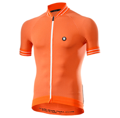 SIX2 Clima Jersey - Orange/White - SpinWarriors