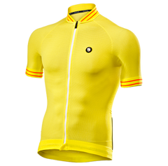 SIX2 Clima Jersey - Yellow/White - SpinWarriors