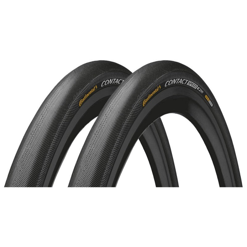 Continental Contact Speed Tire (28-406) - Black/Black