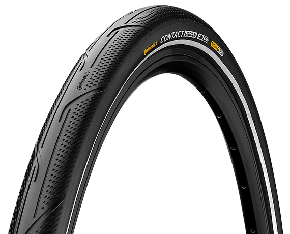 Continental Contact Urban Tyre - 16 x 1.35 inch (35-349) - Black Reflective - SpinWarriors