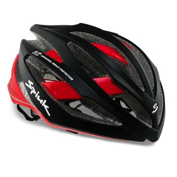 Spiuk Adante Helmet - Black Matte/Red - SpinWarriors