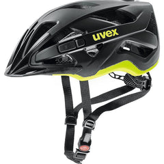 uvex active cc Helmet - Black Yellow Mat - SpinWarriors