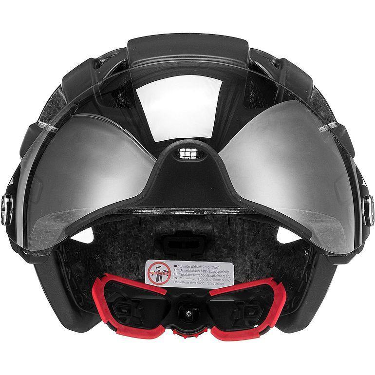 uvex finale visor Helmet - Black Mat - SpinWarriors