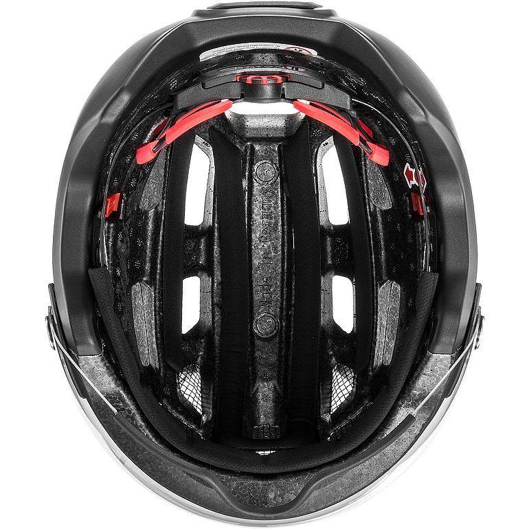 uvex finale visor Helmet - Black Mat - SpinWarriors