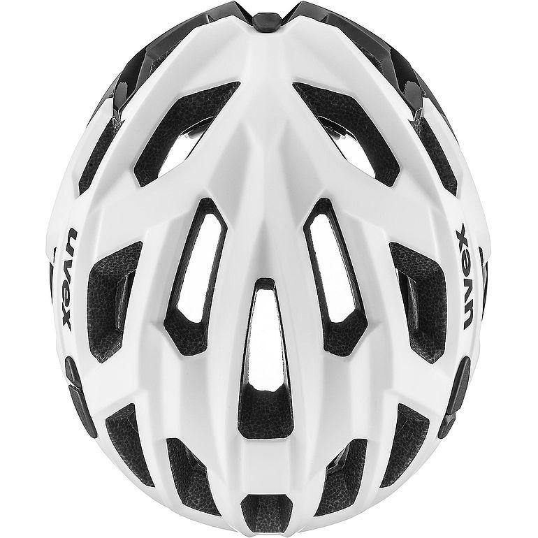 uvex race 7 Helmet - White Black - SpinWarriors