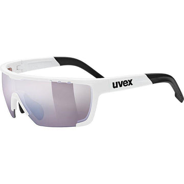 uvex sportstyle 707 CV Sunglasses - White/Litemirror Blue - SpinWarriors